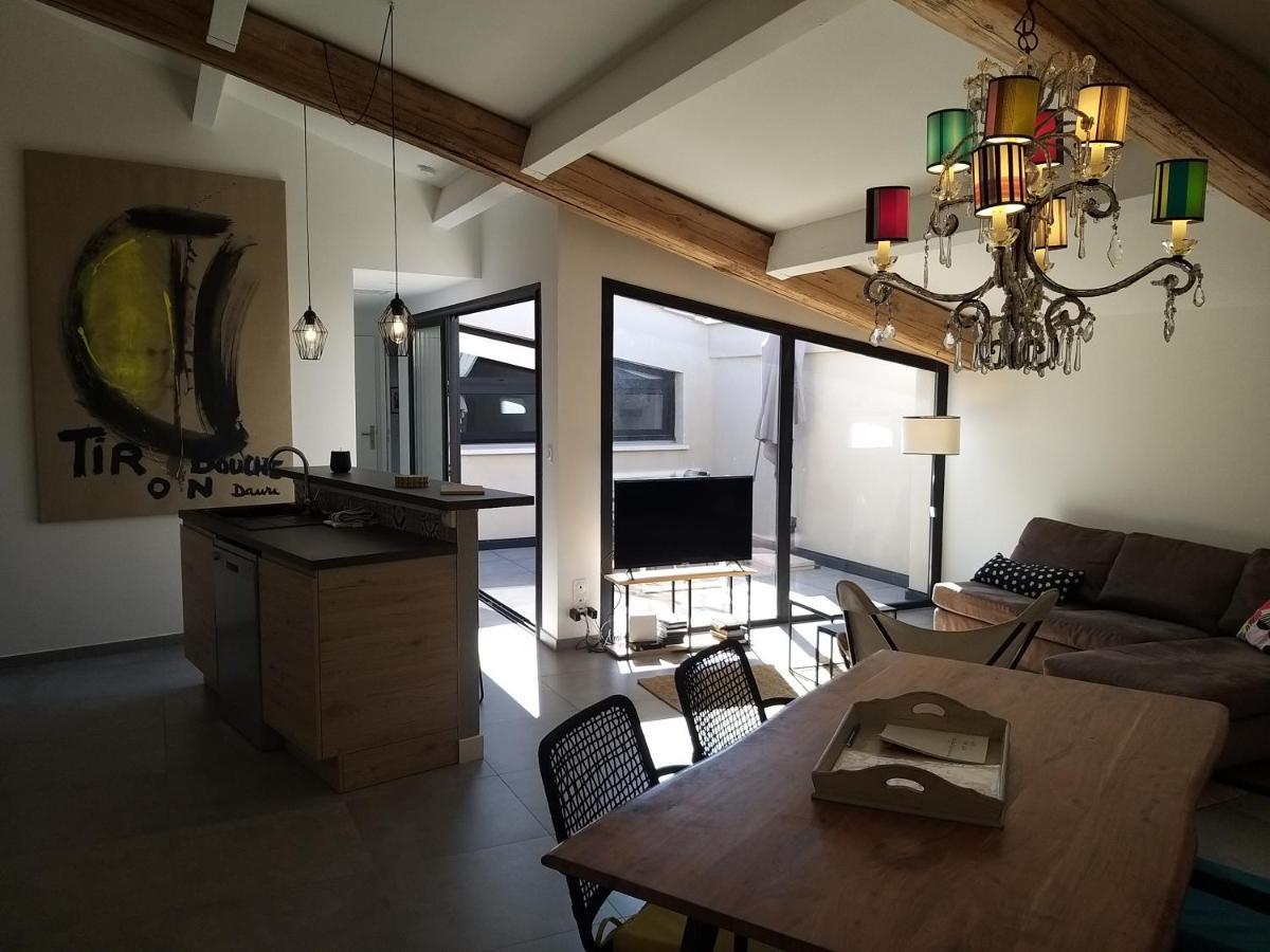Ferienwohnung Le Tire Bouchon Maraussan Exterior foto