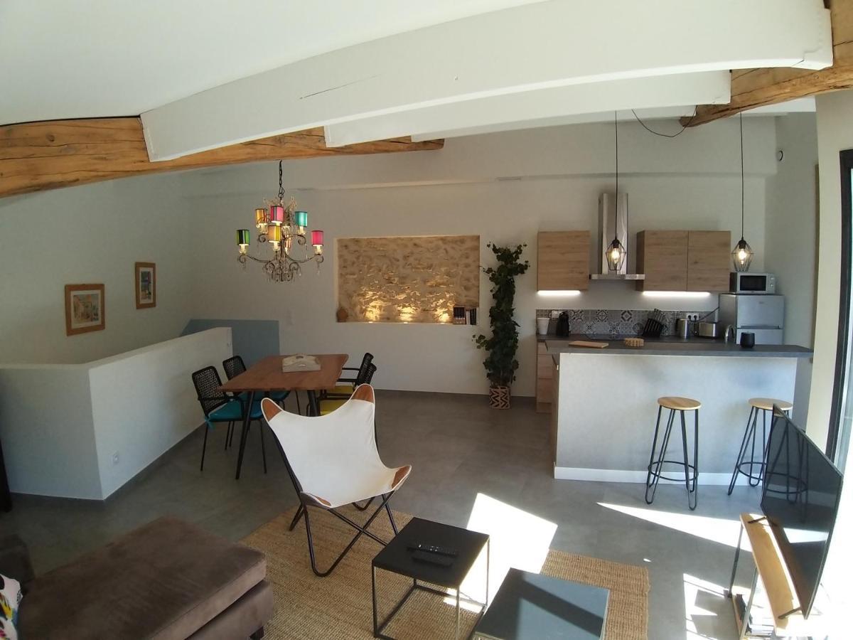 Ferienwohnung Le Tire Bouchon Maraussan Exterior foto